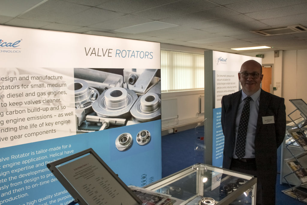 Helical TIan Edwards, Head of Valve Rotators Department