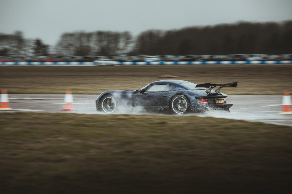 Helical's Own built supercar testing on the Bruntingthorpe runway